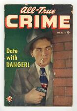 All True Crime #35 VG+ 4.5 1949 Marvel / Atlas picture