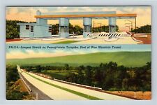 East Blue Mountain Tunnel, Turnpike, Pennsylvania Vintage Postcard picture