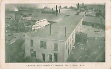 Lanyon Zinc Company Works No. 1 Iola Kansas KS Birdseye View 1909 Postcard picture
