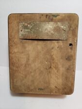 Antique Wood Wooden Telephone Box Case 10