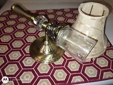 PartyLite Brass Wall Sconce And Shade 11
