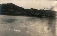 Mexico RPPC Bahia de Manzanillo,CL Colima Real Photo Post Card Vintage picture