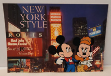 Vintage Disney Postcard New York Collection Mickey and Minnie New York Style picture