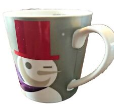 Starbucks 2011 Large Size Christmas Coffee Mug Snowman Design picture