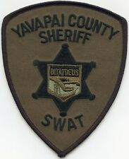 YAVAPAI COUNTY ARIZONA AZ Special Weapons And Tactics SWAT SHERIFF POLICE PATCH picture