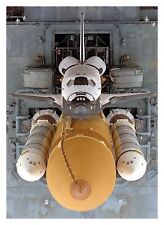 ATLANTIS SHUTTLE PREPARING TO LAUNCH STS-79 OVERHEAD VIEW 5X7 PHOTO REPRINT picture