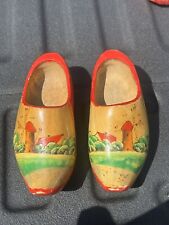 Vintage Holland Dutch Wooden Shoes   picture