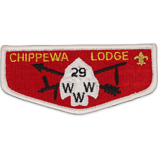 S16 Chippewa Lodge 29 Flap Clinton Valley Council Michigan Boy Scouts BSA MI picture