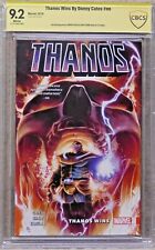 THANOS WINS by Donny Cates #nn - Marvel 2018 - 2 x Verified Signatures  CBCS 9.2 picture