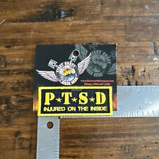 PTSD  Injured On The Inside,  3.5” Patch picture