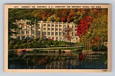 Montreat NC-North Carolina, Assembly Inn, Dormitory for School, Vintage Postcard picture