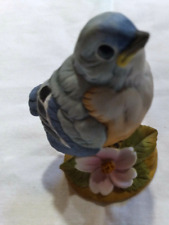  BLUE BIRD  #9600 by Andrea by Sadek JAPAN porcelain no flaws or chips Beauty . picture