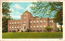 Bucyrus Hospital, Bucyrus, Ohio OH linen 1944 Postcard picture