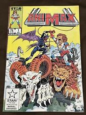 AniMax # 1 Very Nice 1986 Cartoon TV Show Marvel Star - COMBINED SHIPPING picture
