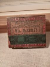 William McKinley Wood Cigar Box (Empty) picture