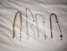 Vintage Rosary Lot And Religious Items 4 Rosaries picture