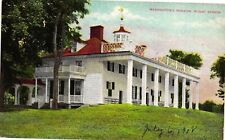 Vintage Postcard- . WASHINGTON MANSION, MT VERNON VA. UnPost 1910 picture