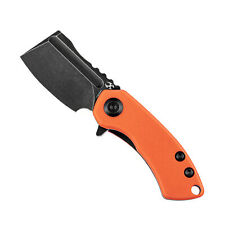 Kansept Korvid Mini Folding Knife Orange G10 Handle 154CM Plain Black T3030A7 picture