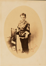 Gustave Legray, Child Vintage Print, Cardboard Size: 30.5 x 21 cm Print  picture