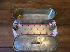 Authentic Vintage Galvanized￼ French #40 Fish Poacher/Steamer - 3pc France picture
