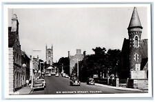 Thurso Caithness Scotland Postcard Sir George's Street c1940's RPPC Photo picture
