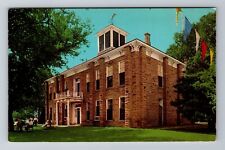 Muscogee OK-Oklahoma, Creek National Council House, Antique, Vintage Postcard picture