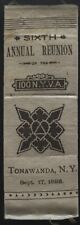 TONAWANDA N.Y. ~ 1892 ~ 100 N.Y.V.A. picture