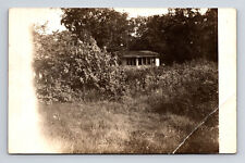RPPC Secluded Small Home in the Trees Real Photo Postcard picture