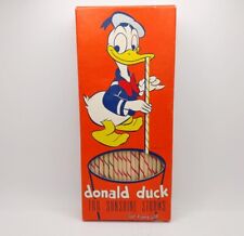 Vintage Walt Disney Productions Donald Duck Sunshine Straws Herz Mfg 1950s picture