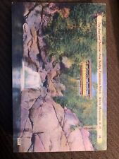 Vintage Linen Postcard Pool And Sentinel Franconia Notch, White Mtns. NH c1930s picture
