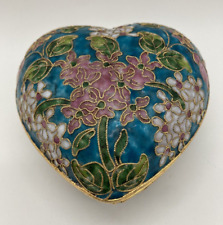 Cloisonne' Chinese Heart Shape 5
