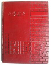 ILLINOIS STATE NORMAL UNIVERSITY YEARBOOK 1951 INDEX Ill St U  picture