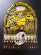 2003 Fleer TMNT Teenage Mutant Ninja Turtles Shredder Strikes Donatello SHELL picture