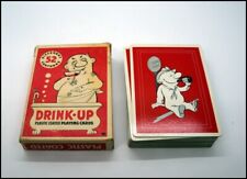 Creative DRINK UP Novelty Cartoon All Playing Cards Unique Complete Deck #A3010 picture