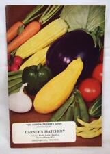 1950s Asgrow Seeds Growers Guide c/o Carney's Hatchery Greesburg Indiana picture