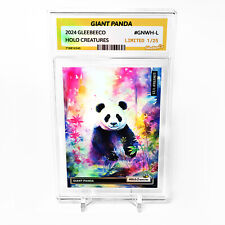 GIANT PANDA Card 2024 GleeBeeCo Holo Creatures #GNWH-L Limited to Only /25 picture