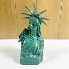 Vintage Colbar Art Statue Of Lady Liberty Bust Figure Made in USA picture