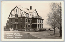 RPPC Postcard~ Orleans County Memorial Hospital~ Newport, Vermont picture