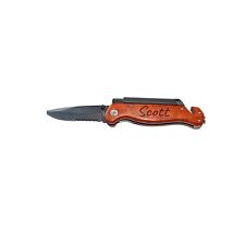 Personalized Steel Utility Pocket Knife picture