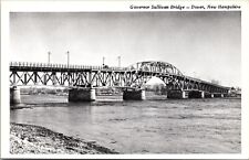 Dover NH-New Hampshire, Governor Sullivan Bridge, Vintage Postcard picture