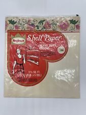 Vintage Royal Craft Shelf Paper Pink Flower Fold Down Edge, 9