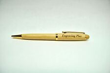 Personalized Maple Wood Ballpoint Pen Custom Laser Engraved picture