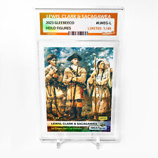 LEWIS, CLARK AND SACAGAWEA Holographic Card GleeBeeCo #LWEG-L LIMITED to /49 picture