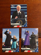 2020 Topps Now USA Election Presidential Inauguration 3 Card Set-Biden-Harris picture