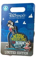 2019 Disney D23 Expo Mickey & Minnie High Wheeling In High Style Trading Pin LE picture