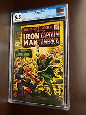 Tales of Suspense #80 (1966)  CGC 5.5 / Classic Red Skull cover / Cosmic Cube picture