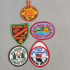 Delaware District 5 Patches 1962 1963 1964 Boy Scout BSA Camporee Derby Heritage picture