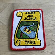 Vintage James and Joshua trail patch picture