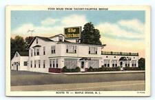 MAPLE SHADE, NJ New Jersey ~ THE KITCHEN 1958 Roadside Linen Postcard picture