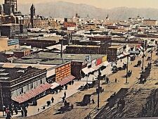 Postcard  Bird's Eye View of  Van Ness Ave. Reconstruction , San Francisco  Y8 picture
